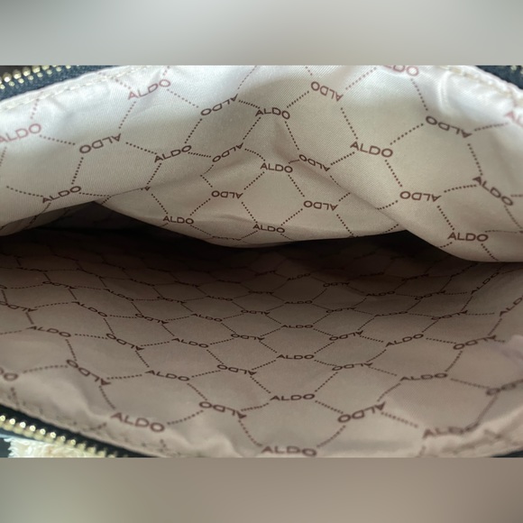 Aldo cream and tan purse - Picture 7 of 9